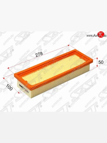 Фильтр воздушный двигателя SAT (1.4) Fiat 500  312,FF - Punto  199