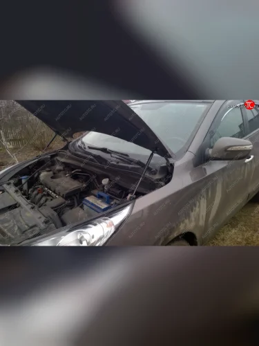 Упоры капота Russtal Hyundai IX35 LM дорестайлинг (2009-2013)