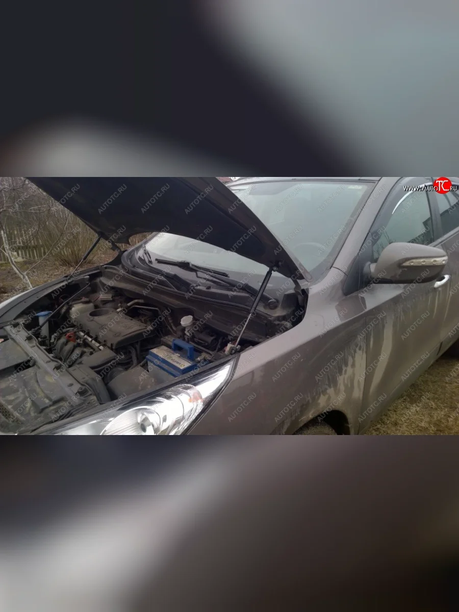 Упоры капота Russtal Hyundai IX35 LM рестайлинг (2013-2018)  в Самаре Самарской области