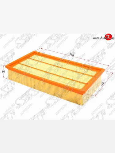 Фильтр воздушный двигателя SAT Jaguar S-Type - XJ ( X350/X358,  X351)