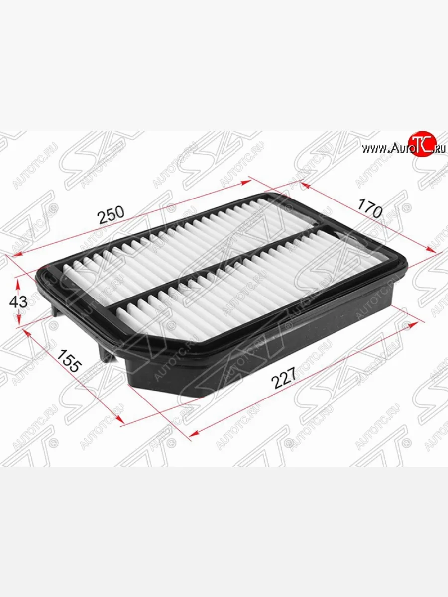 Фильтр воздушный двигателя SAT (1.6 G4FC)  KIA Cerato (2003-2008) 1 LD  в Воронеже Воронежской области