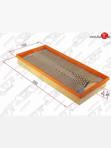 Фильтр воздушный двигателя SAT (4.2 / 5.0 / 5.6) Mercedes-Benz CL class  C140 - S class  W140