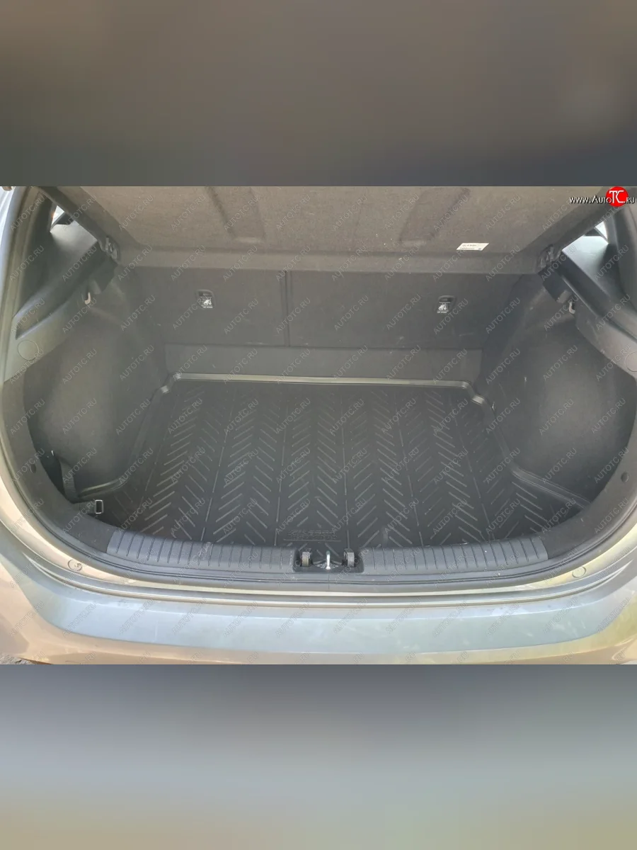 Коврик багажника Aileron (без сабвуфера) KIA Ceed 3 CD хэтчбэк (2018-2025)  с доставкой в г. Керчь