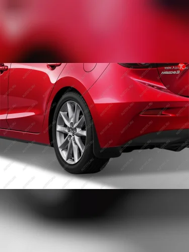 Задние брызговики Frosch Mazda 3/Axela  BM (2013-2016) дорестайлинг, хэтчбэк