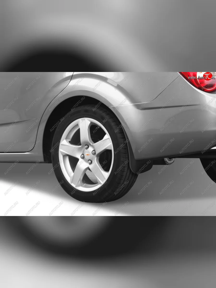 Задние брызговики Frosch Chevrolet Aveo T300 седан (2011-2015)  в Керчи Республика Крым