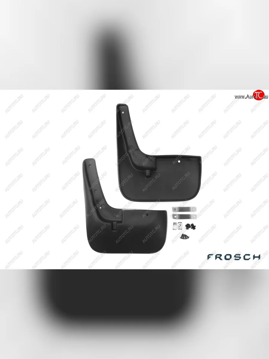 Брызговики передние (для установки с подкрылками) Frosch  Fiat Ducato (2006-2014) 250  в Самаре Самарской области