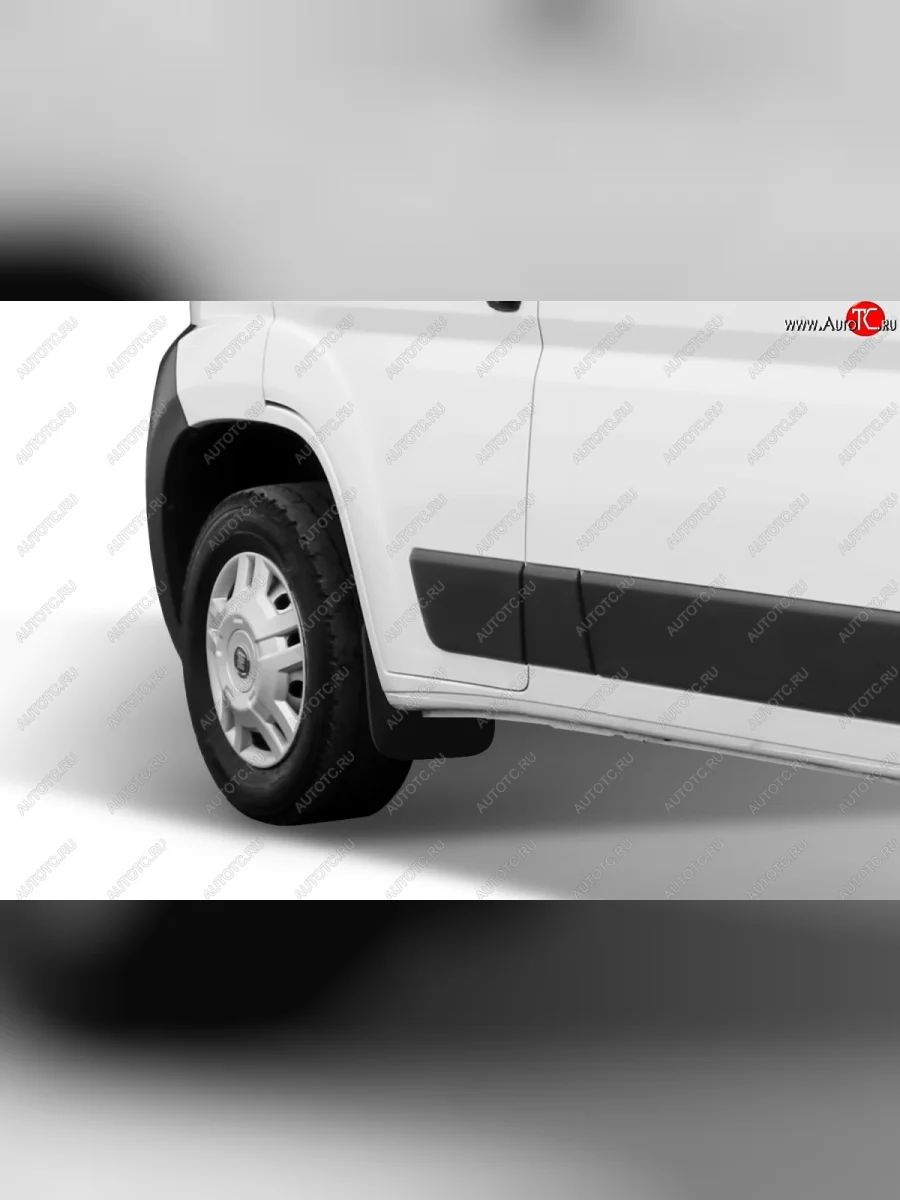 Брызговики передние (установка без подкрылка) Frosch Fiat Ducato 250 (2006-2014)  В Кинешме Ивановской области