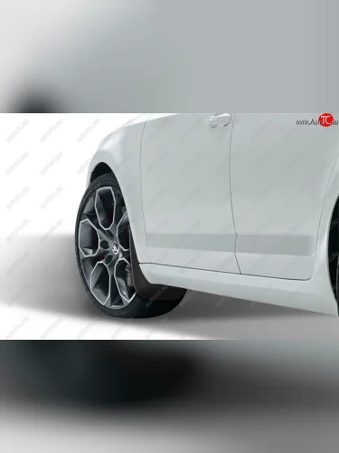 Брызговики Frosch (Передние) Skoda Octavia  A7 (2012-2017) дорестайлинг лифтбэк, дорестайлинг универсал