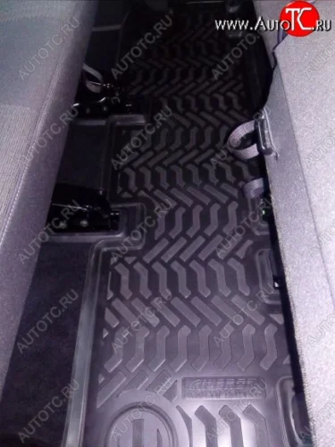 Коврики салона Aileron (3-ий ряд, короткая база) Volkswagen Caravelle T6 дорестайлинг (2015-2019)