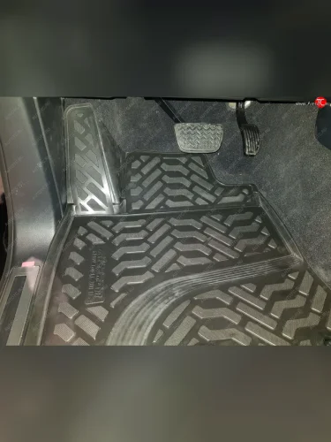 Коврики салона Aileron (3D) Toyota Land Cruiser 200 2-ой рестайлинг (2015-2021)