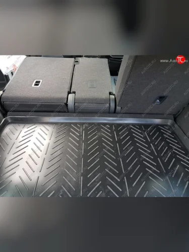 Коврик в багажник Aileron (докатка, фальшпол) Skoda Karoq NU7 дорестайлинг (2017-2021)