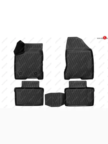 Комплект ковриков в салон с повышенной износостойкостью Format Лада ВАЗ Веста 2180 седан дорестайлинг (2015-2023)