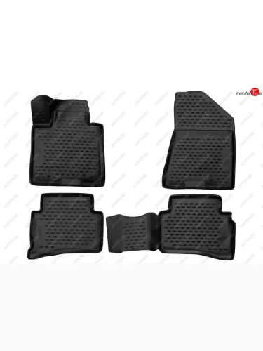 Комплект ковриков в салон с повышенной износостойкостью Format KIA Sportage  4 QL (2016-2022) дорестайлинг, рестайлинг