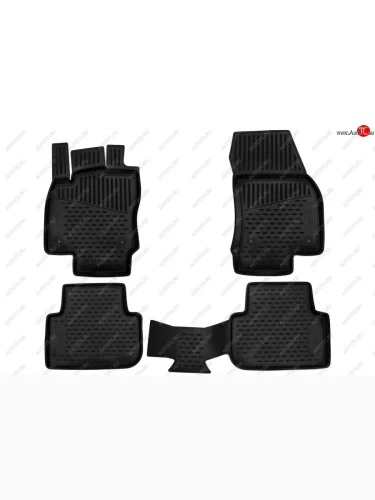 Комплект ковриков в салон с повышенной износостойкостью Format Volkswagen Tiguan Mk2 дорестайлинг (2016-2020)