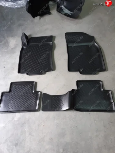 Комплект ковриков в салон с повышенной износостойкостью (сборка РФ) Format Nissan Qashqai 2 J11 дорестайлинг (2013-2019)