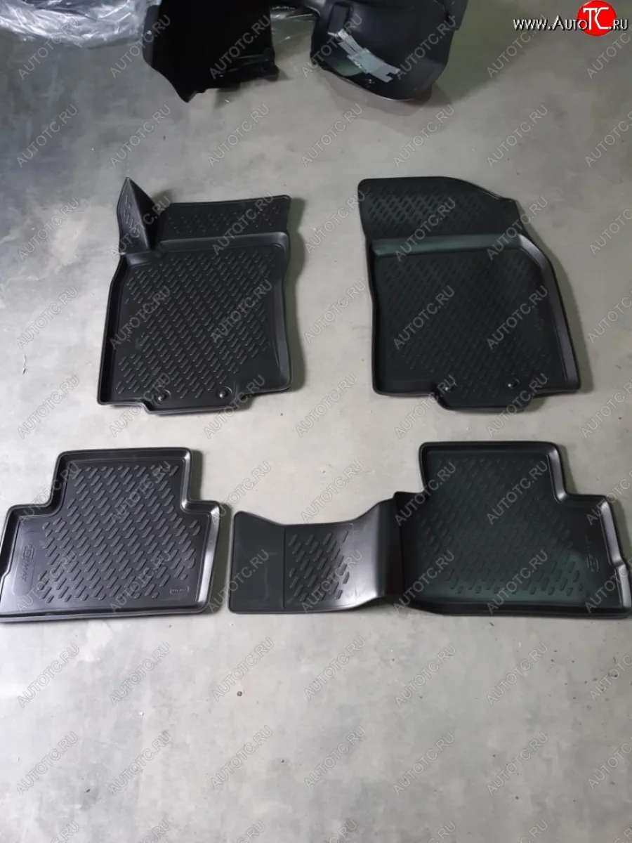 Комплект ковриков в салон с повышенной износостойкостью (сборка РФ) Format Nissan Qashqai 2 J11 дорестайлинг (2013-2019)  в Перми Пермском крае