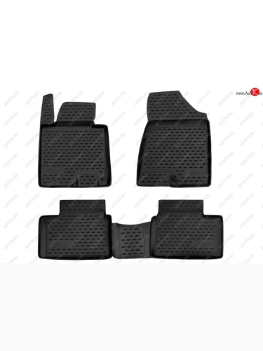 Комплект ковриков в салон с повышенной износостойкостью Format KIA Ceed 2 JD дорестайлинг, хэтчбэк (2012-2015)