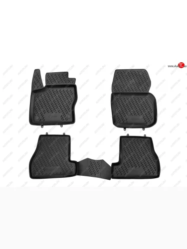 Комплект ковриков в салон с повышенной износостойкостью Format Ford Focus 3 универсал дорестайлинг (2010-2015)