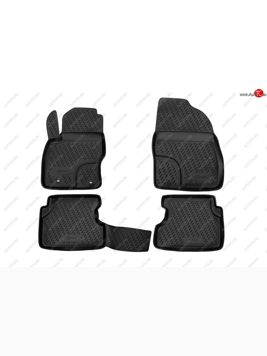 Комплект ковриков в салон с повышенной износостойкостью Format Ford Focus 2 хэтчбэк 5 дв. дорестайлинг (2004-2008)  в Керчи Республика Крым