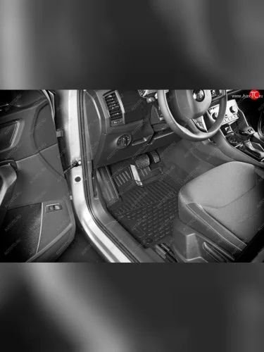 Комплект ковриков в салон с повышенной износостойкостью Format Hyundai Elantra AD дорестайлинг (2016-2019)