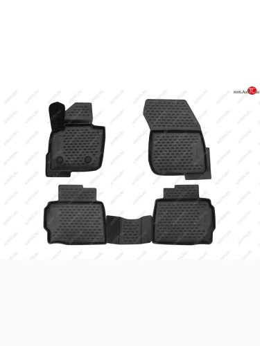 Комплект 3D ковриков в салон с повышенной износостойкостью Format Ford Mondeo ( MK5 CD391,  MK5,CD391) (2014-2025) дорестайлинг седан, дорестайлинг универсал, рестайлинг универсал, рестайлинг, седан