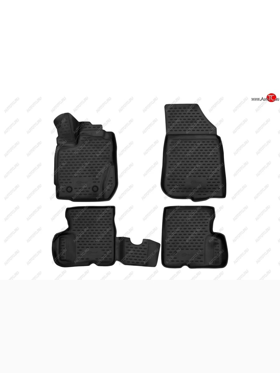 Комплект ковриков в салон с повышенной износостойкостью Format Nissan Terrano D10 рестайлинг (2016-2022)  в Перми Пермском крае