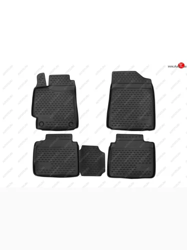 Комплект ковриков в салон с повышенной износостойкостью (2.5, 3.5 л) Format Toyota Camry XV50 дорестайлинг (2011-2014)