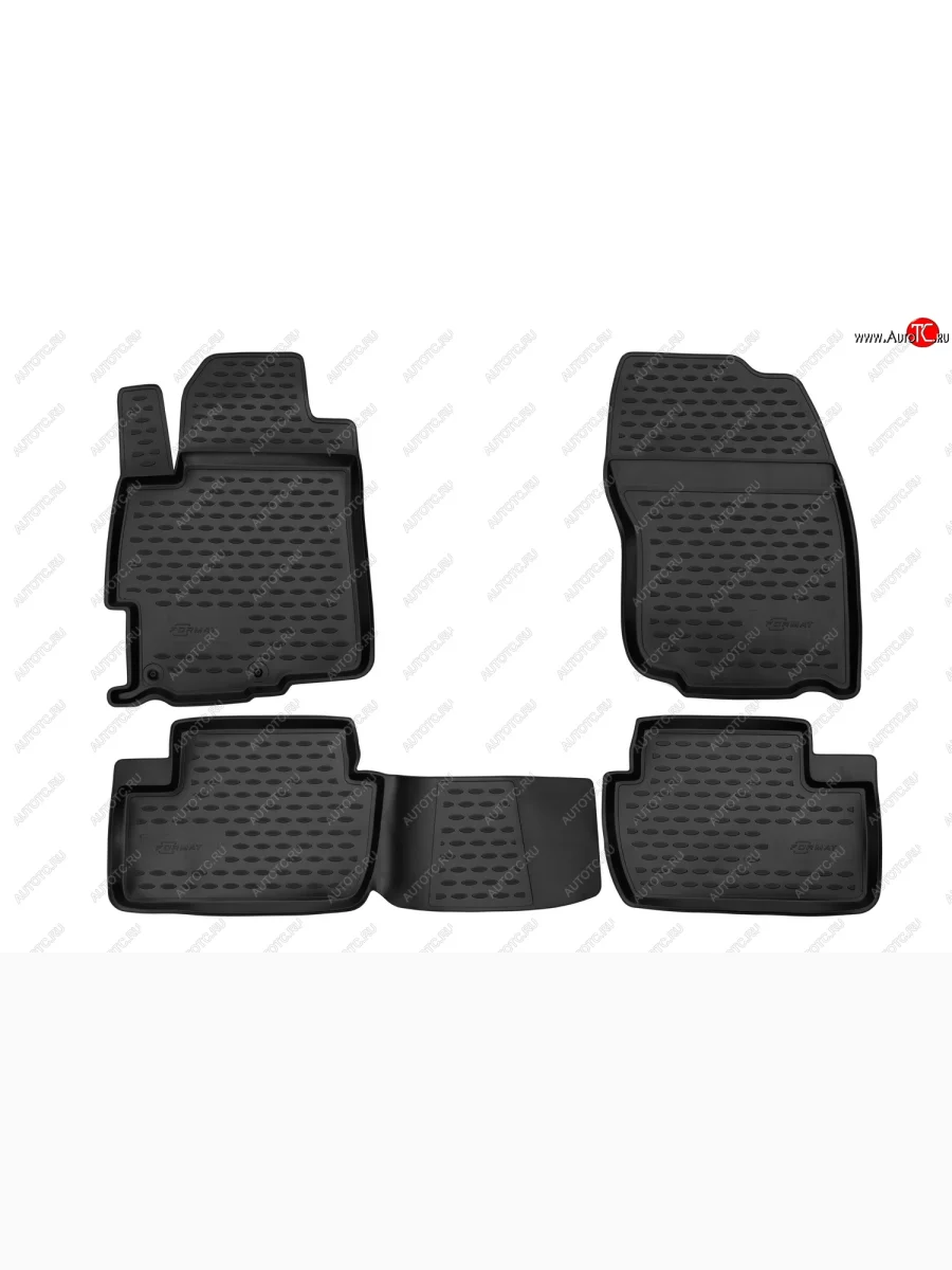 Комплект ковриков в салон с повышенной износостойкостью Format Mitsubishi Lancer 10 CY хэтчбэк дорестайлинг (2007-2010)  в Керчи Республика Крым