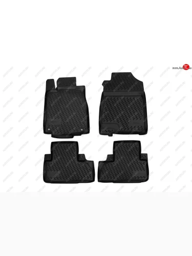 Комплект ковриков в салон с повышенной износостойкостью Format Honda CR-V RM1,RM3,RM4 дорестайлинг (2012-2015)
