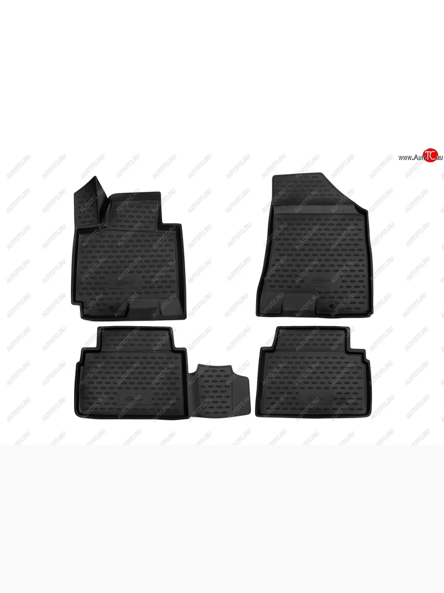 Комплект 3D ковриков в салон с повышенной износостойкостью Format  KIA Sportage (2010-2016) 3 SL  в Керчи Республика Крым