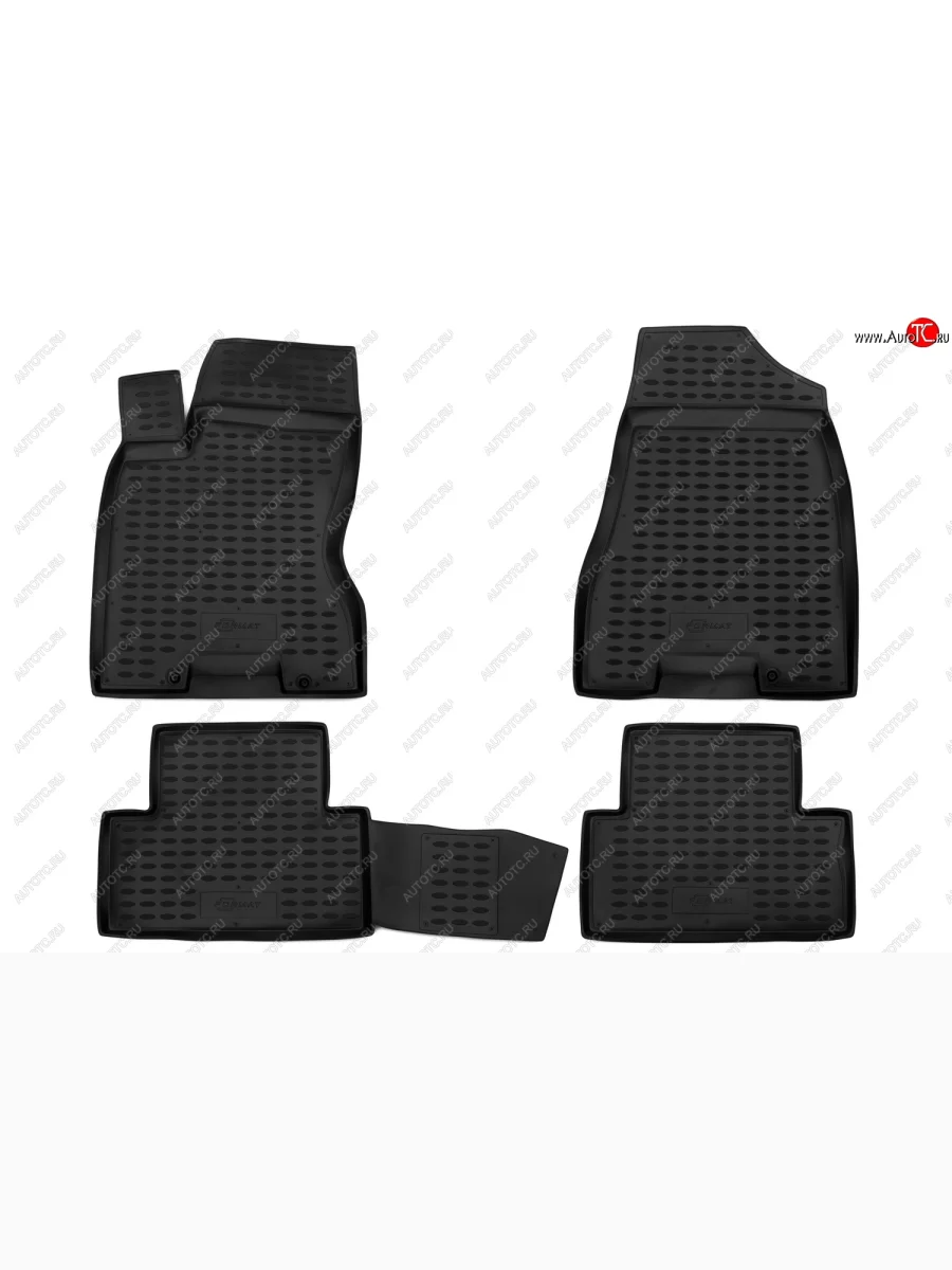 Комплект ковриков в салон с повышенной износостойкостью Format  Nissan X-trail (2007-2015) 2 T31  в Самаре Самарской области