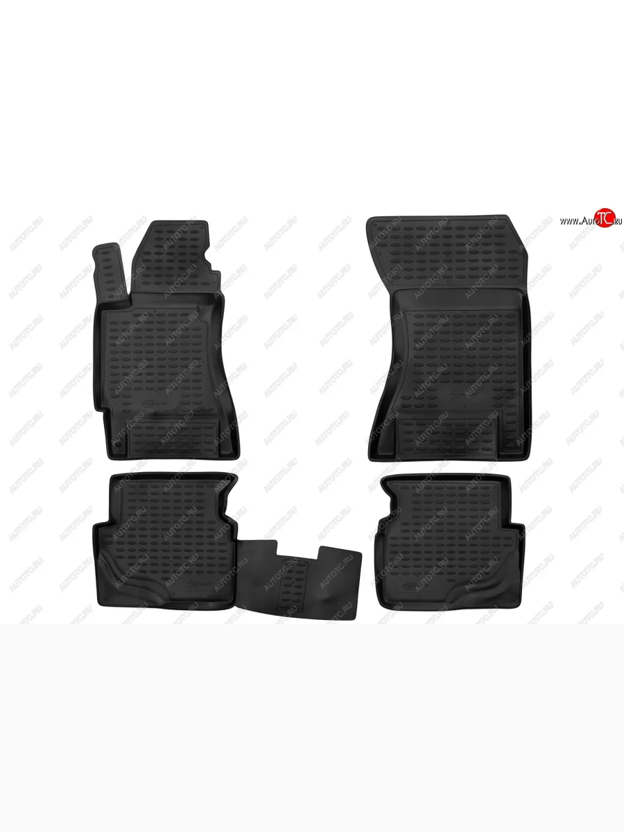 Комплект ковриков в салон с повышенной износостойкостью Format Subaru Forester SG дорестайлинг (2002-2005)  в Керчи Республика Крым