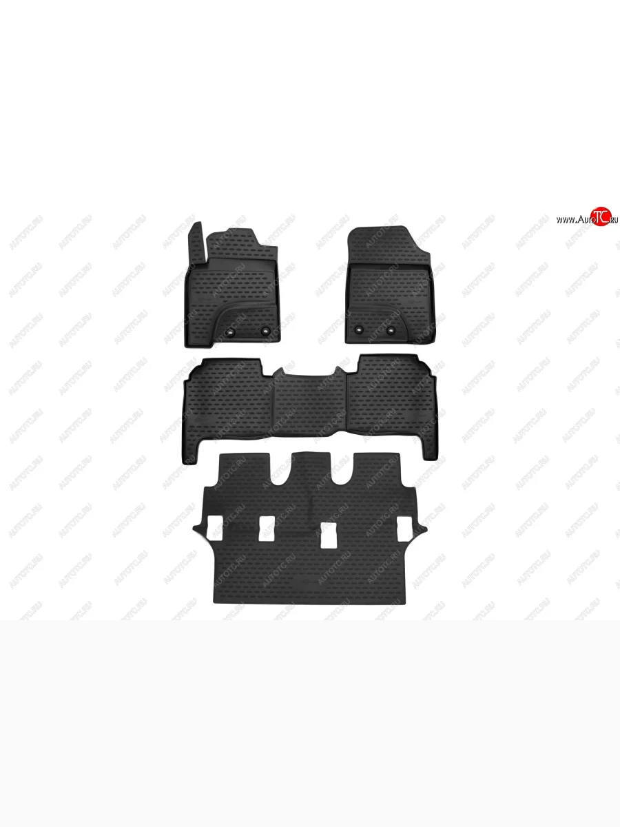 Комплект ковриков в салон с повышенной износостойкостью Format  Toyota Land Cruiser (2012-2015) 200  в Керчи Республика Крым