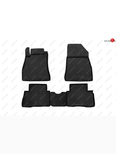 Комплект ковриков в салон с повышенной износостойкостью Format Nissan Juke  1 YF15 (2010-2020) дорестайлинг, рестайлинг