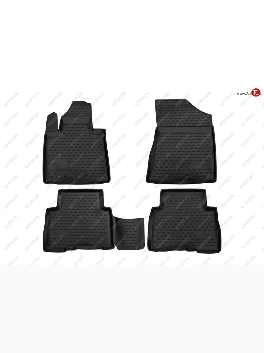 Комплект ковриков в салон с повышенной износостойкостью Format KIA Sorento XM рестайлинг (2012-2015)  в Перми Пермском крае