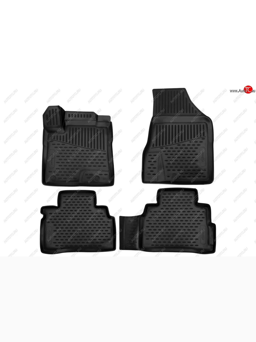 Комплект 3D ковриков в салон с повышенной износостойкостью Format  Nissan Murano (2015-2025) 3 Z52  в Керчи Республика Крым