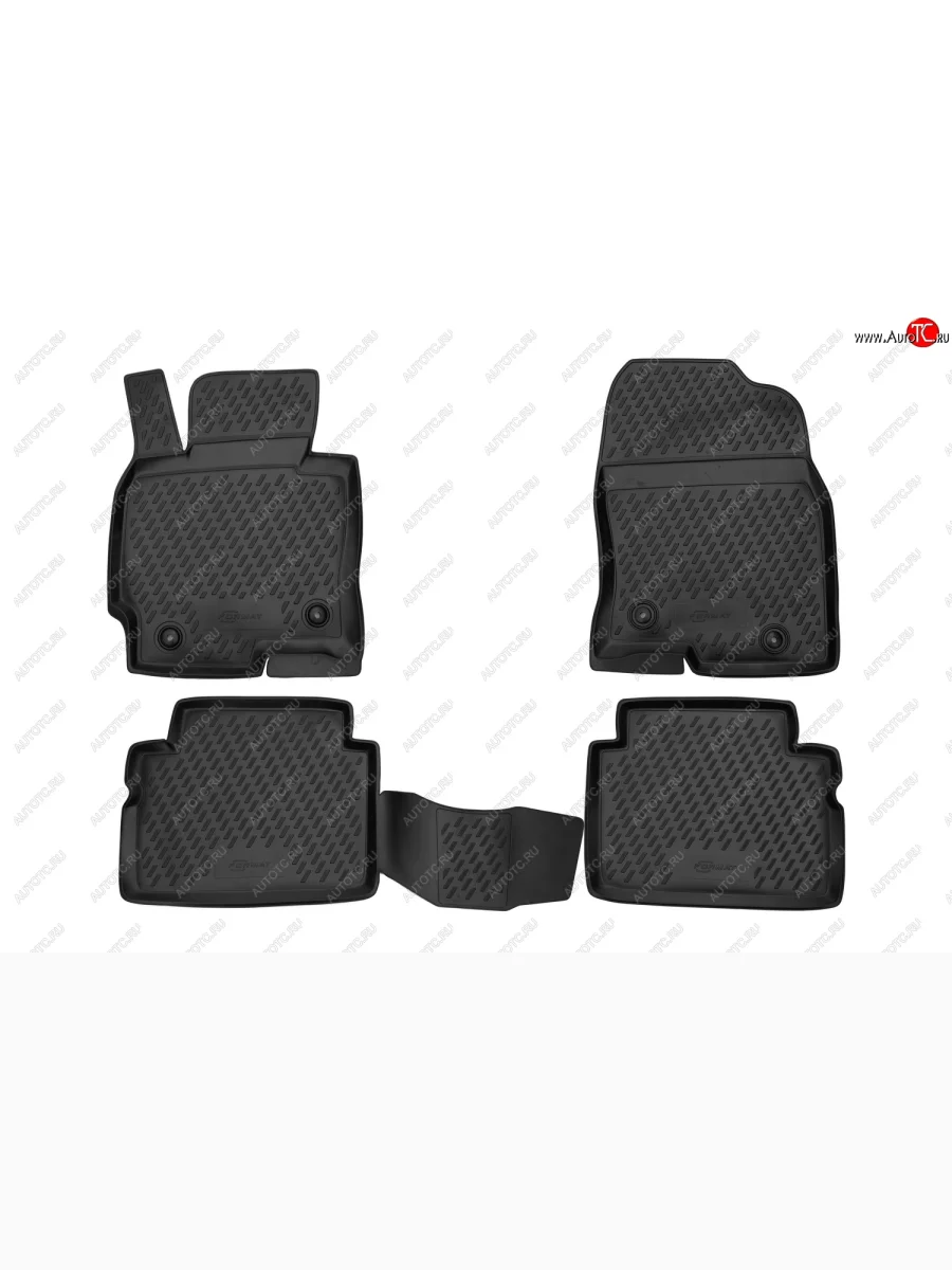 Комплект ковриков в салон с повышенной износостойкостью Format Mazda CX-5 KE рестайлинг (2015-2017)  с доставкой в г. Керчь