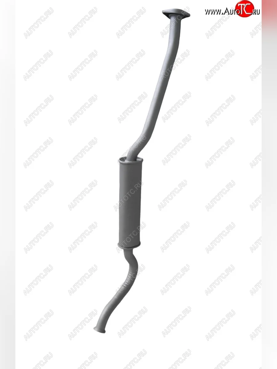 Резонатор (фланец на 2 шпильки / Евро2) (сборка ИЖАВТО) ТВС (Усиленный) Лада ВАЗ 2104 (1984-2012)  в Перми Пермском крае