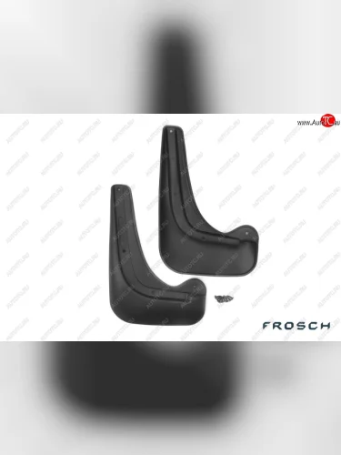 Брызговики задние (4D) Frosch Peugeot 408 (2010-2017)  дорестайлинг