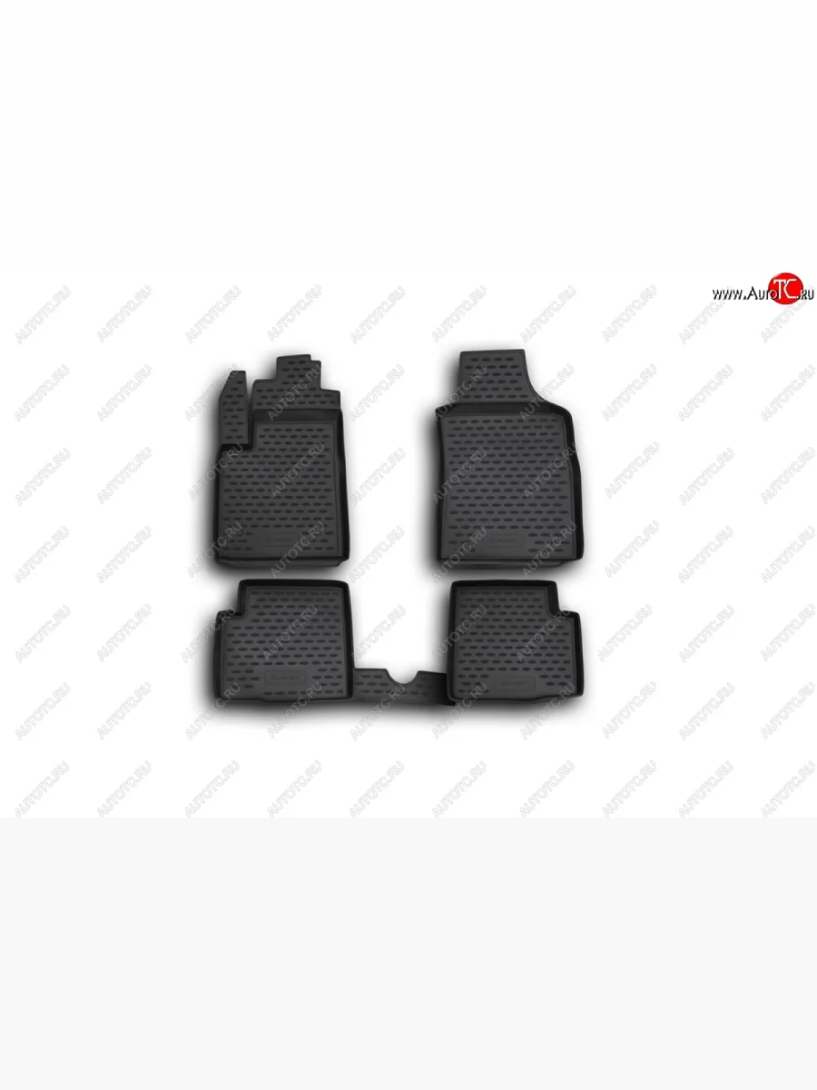 Коврики в салон Element Fiat 500 312,FF дорестайлинг хэтчбэк 3 дв. (2007-2015)  в Самаре Самарской области