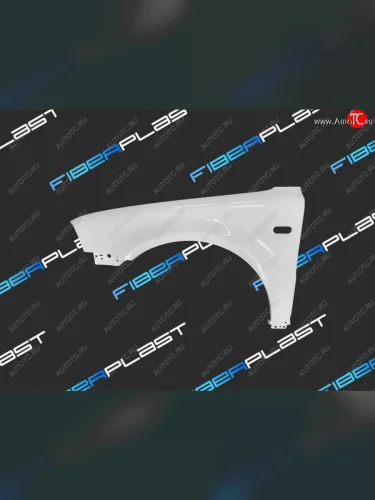 Переднее левое крыло (стеклопластик) Fiberplast (с отверстием под повторитель) Volkswagen Passat  B5.5 (2000-2005) универсал рестайлинг