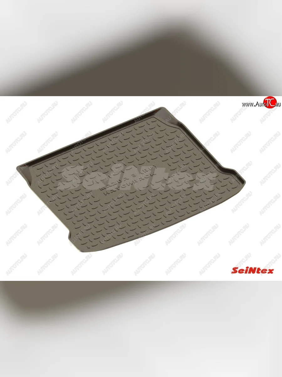 Коврик в багажник Seintex (полимер) Mazda 3/Axela BP хэтчбэк (2019-2025)  в Керчи Республика Крым