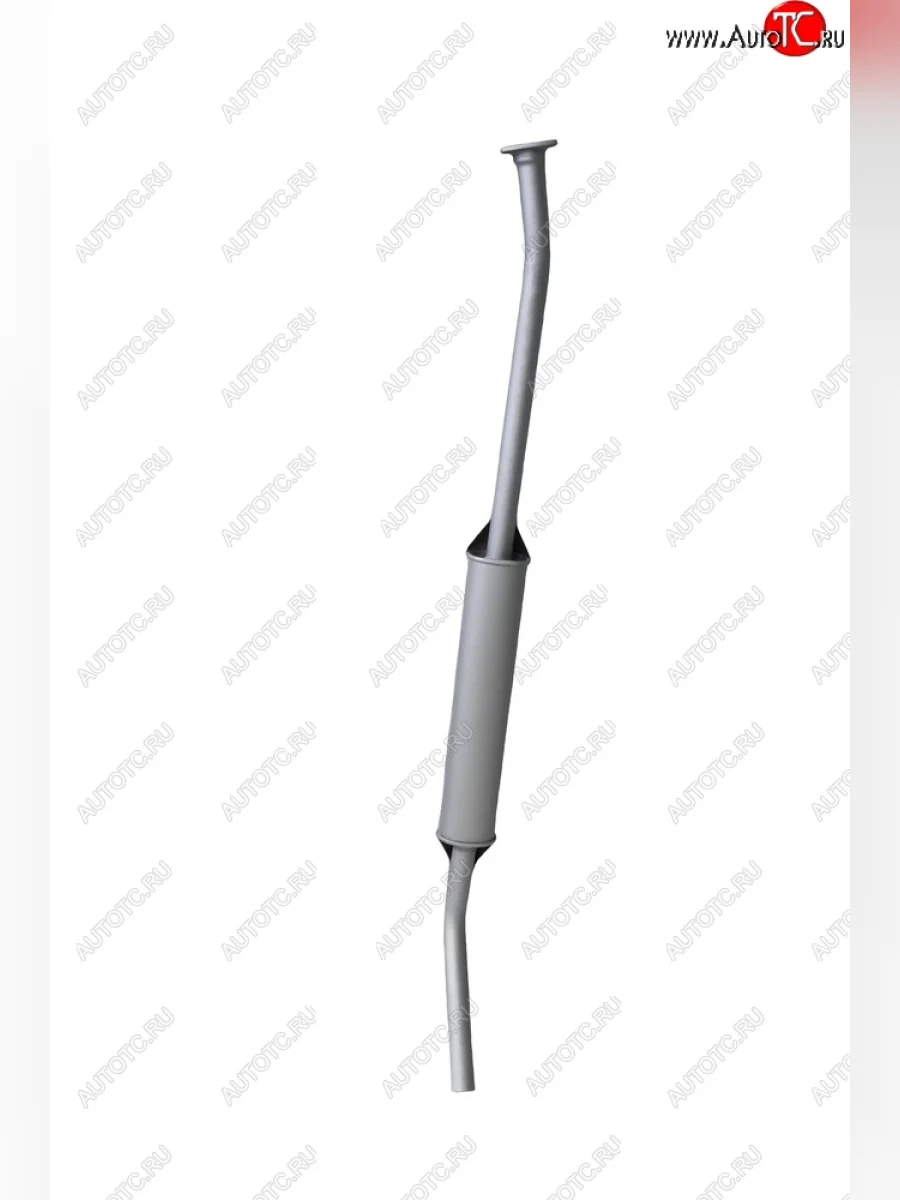 Резонатор (Евро3 / фланец на 2х шпильках) (инж.) ТВС Гост (Усиленный) Лада ВАЗ нива 4х4 2121-80 ФОРА (1995-2011)  в Керчи Республика Крым