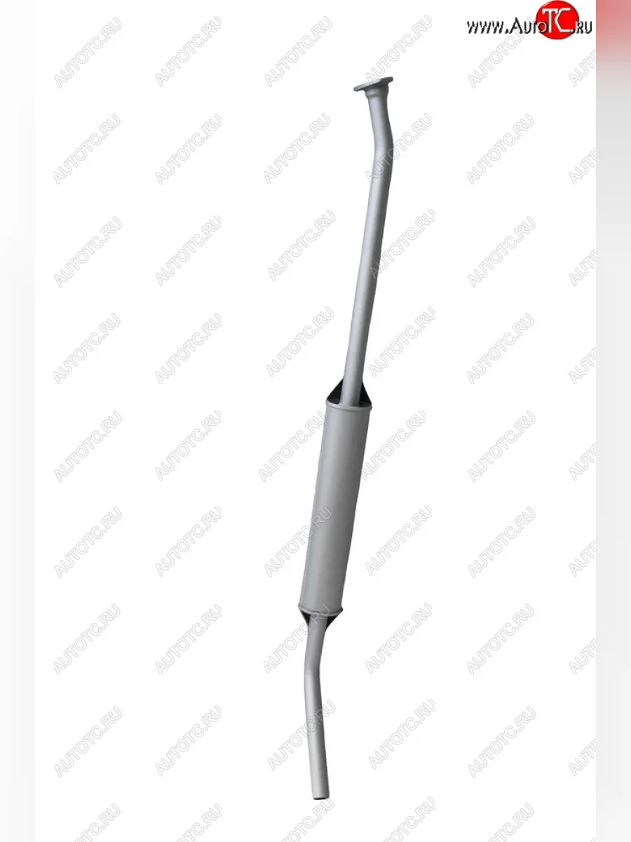 Резонатор (Евро4 / фланец на 3х шпильках) (инж.) ТВС Гост (Усиленный) Лада ВАЗ нива 4х4 2121-80 ФОРА (1995-2011)  с доставкой в г. Керчь