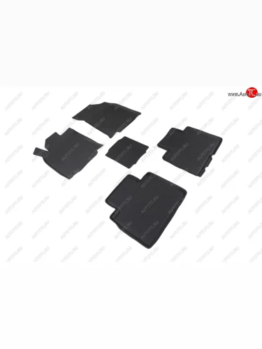 Резиновые коврики в салон с высоким бортом SeiNtex Geely Atlas NL3 (2016-2022)