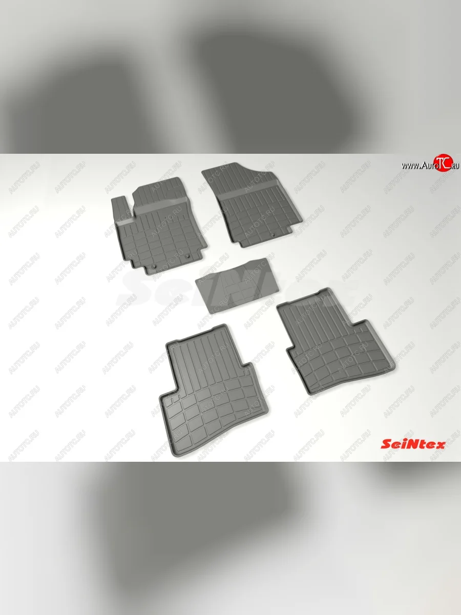Резиновые коврики в салон SeiNtex (Стандарт) Hyundai Creta GS рестайлинг (2019-2021)  в Перми Пермском крае