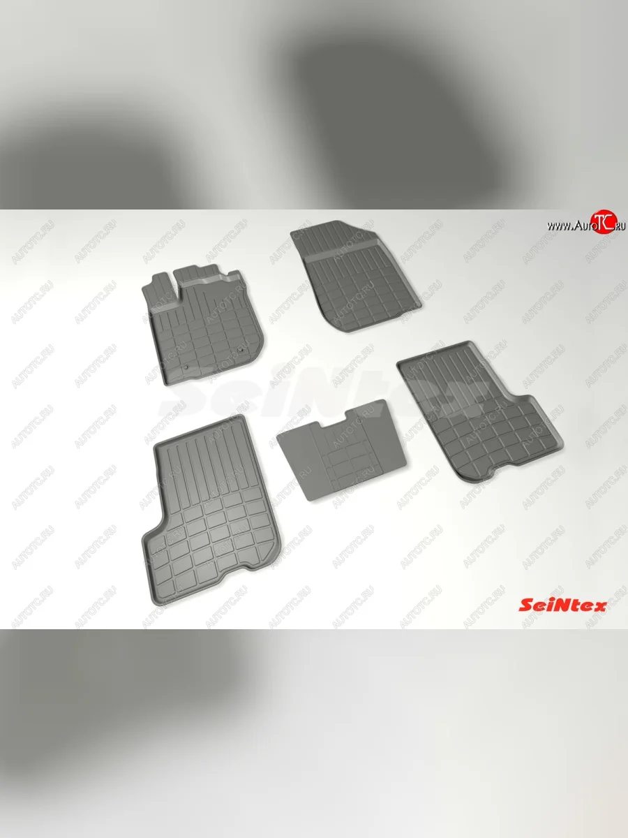 Резиновые коврики в салон SeiNtex (Стандарт) Renault Logan 2 рестайлинг (2018-2025)  в Перми Пермском крае