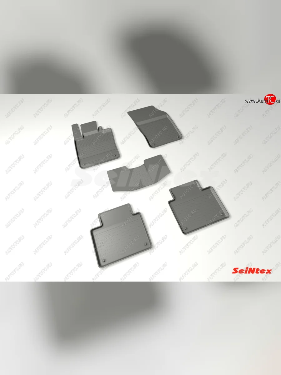 Резиновые коврики в салон с высоким бортом SeiNtex Volvo S90 седан дорестайлинг (2016-2020)  в Самаре Самарской области