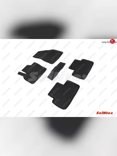 Резиновые коврики в салон с высоким бортом SeiNtex Volvo XC40 (2017-2022)