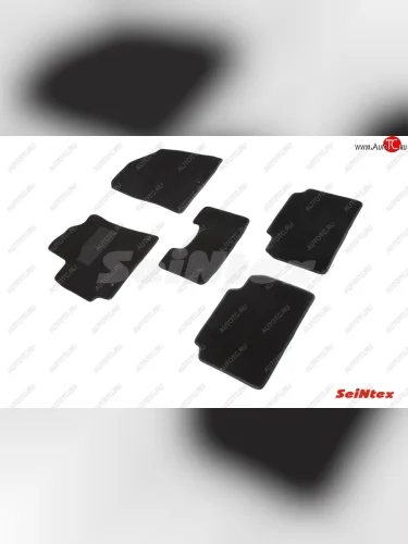 Коврики в салон (ворсовые) Seintex LUX Hyundai Elantra AD дорестайлинг (2016-2019)
